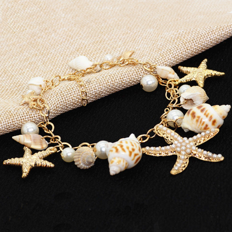 Wholesale Bohemian Summer Beach Shell Bracelet